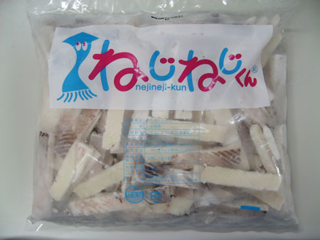 岩手・釜石のイカに特化した冷凍食材・製造販売 株式会社井戸商店/ねじねじくん